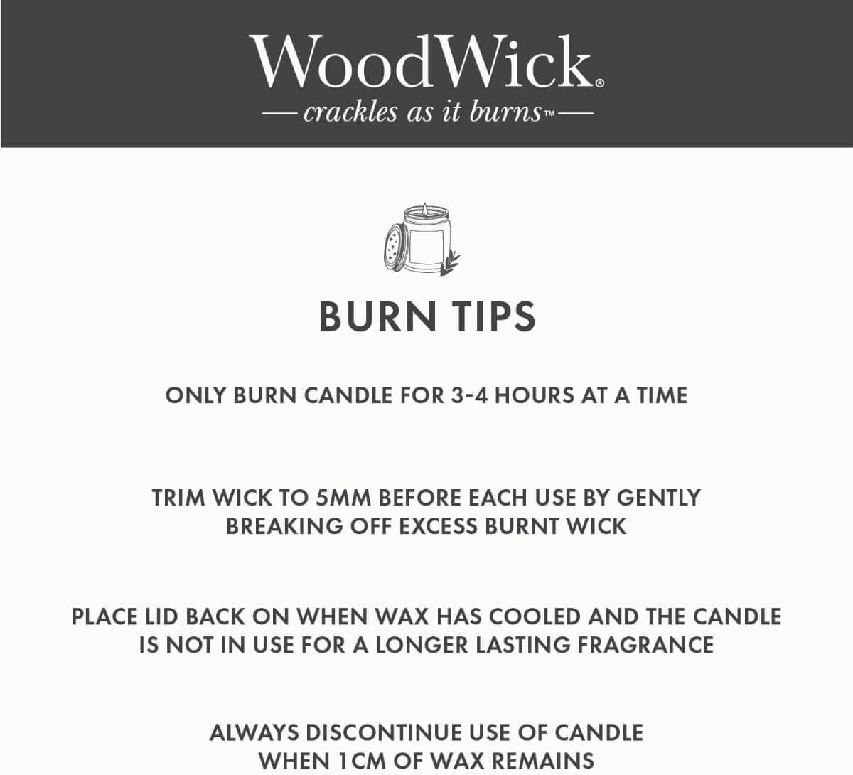 21.5oz Large Hourglass Jar Candle Vanilla Bean - WoodWick: Soy & Paraffin Blend, Crackling Wooden Wick, 120hr Burn Time