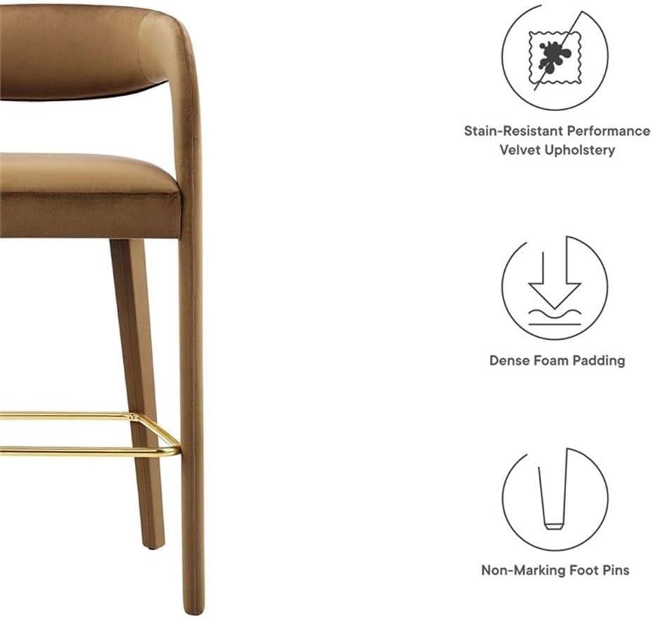 Modway Modway Pinnacle Upholstered Stool (Set of 2)