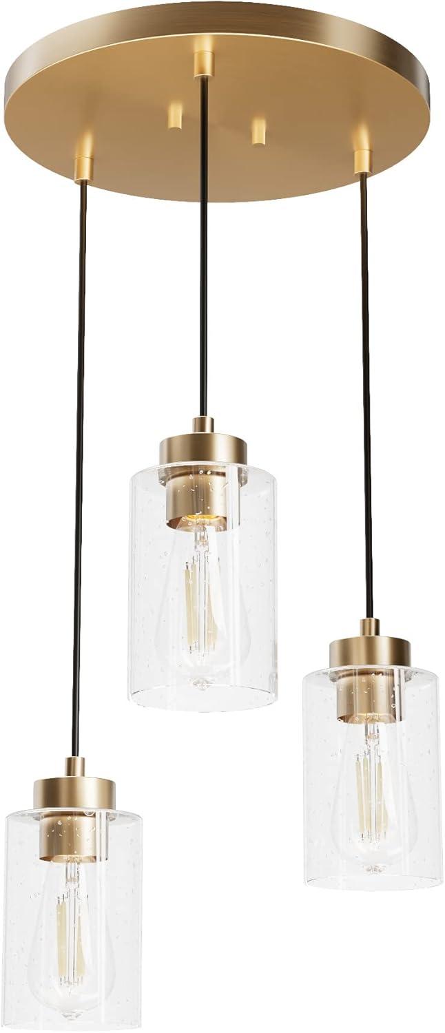 Hartland 3 - Light Cluster Cylinder Pendant