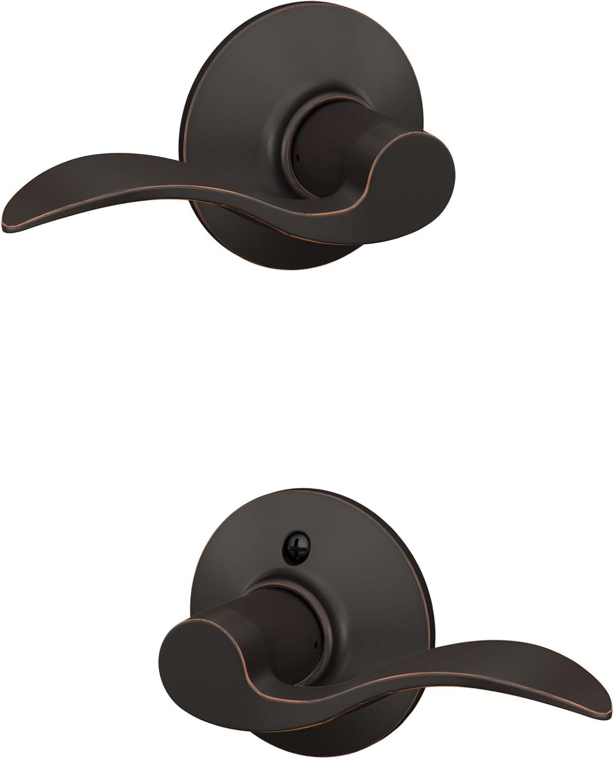 Accent Lever Hall and Closet Lock