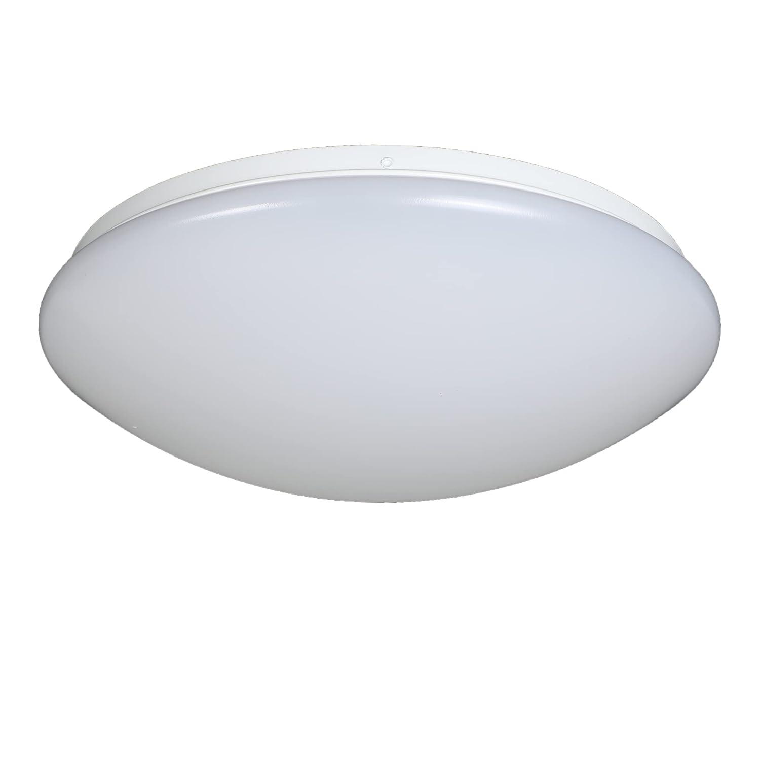 Designers Fountain DF LED Flushmount 1 -Light 14-in White Integrated LED Flush Mount Light