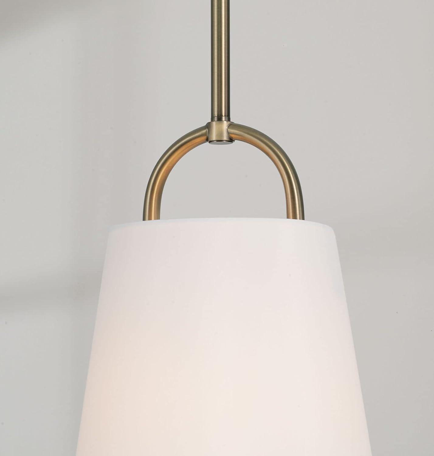 Capital Lighting Brody 1 - Light Pendant in  Aged Brass