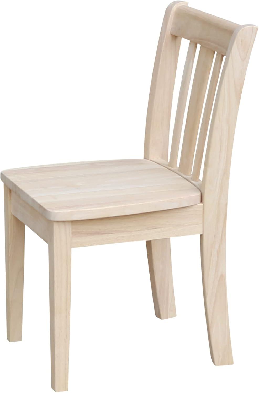 International Concepts San Remo Unfinished Kids Chair (Set of 2)