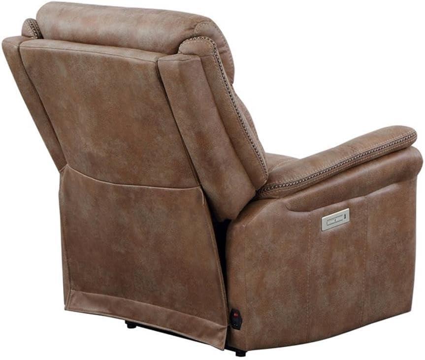 Morrison Power Recliner Camel - Steve Silver Co.