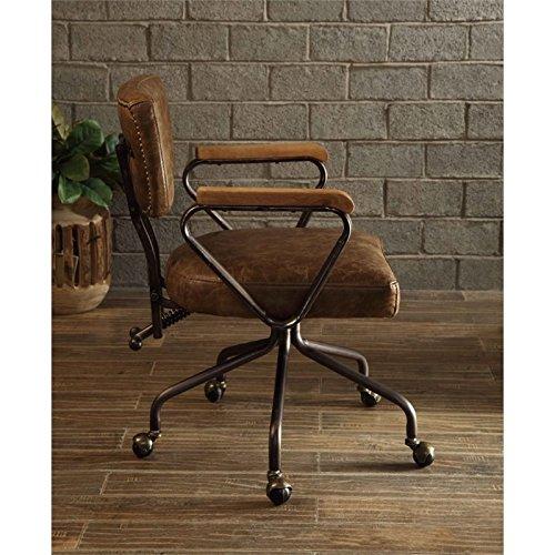 Hallie Genuine Leather Office Chair