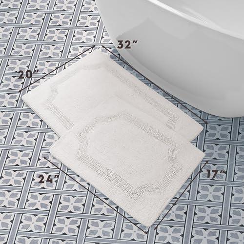 Laura Ashley Reversible Cotton Bath Rug