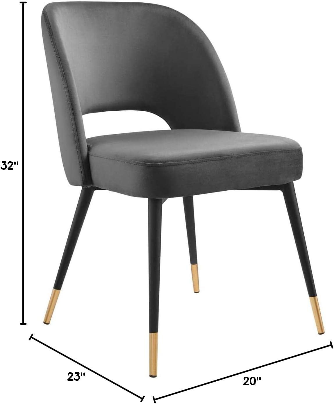 Modway Rouse Performance Velvet Dining Side Chair