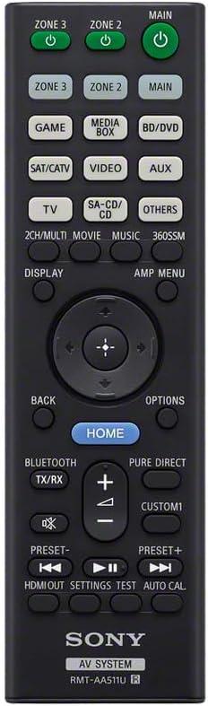 Sony STR-AZ5000ES 11.2 Channel 8K Home Theater AV Receiver with Dolby Atmos