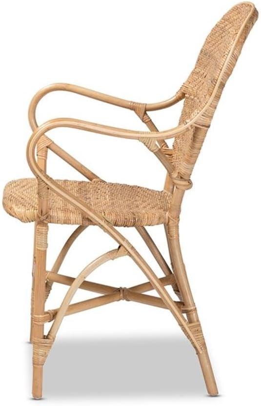 Genna Rattan Dining Chair Set Natural/Brown - bali & pari