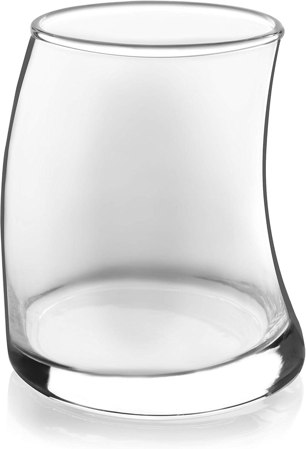 Libbey Swerve 16 Piece Tumbler and Rocks Glass Set