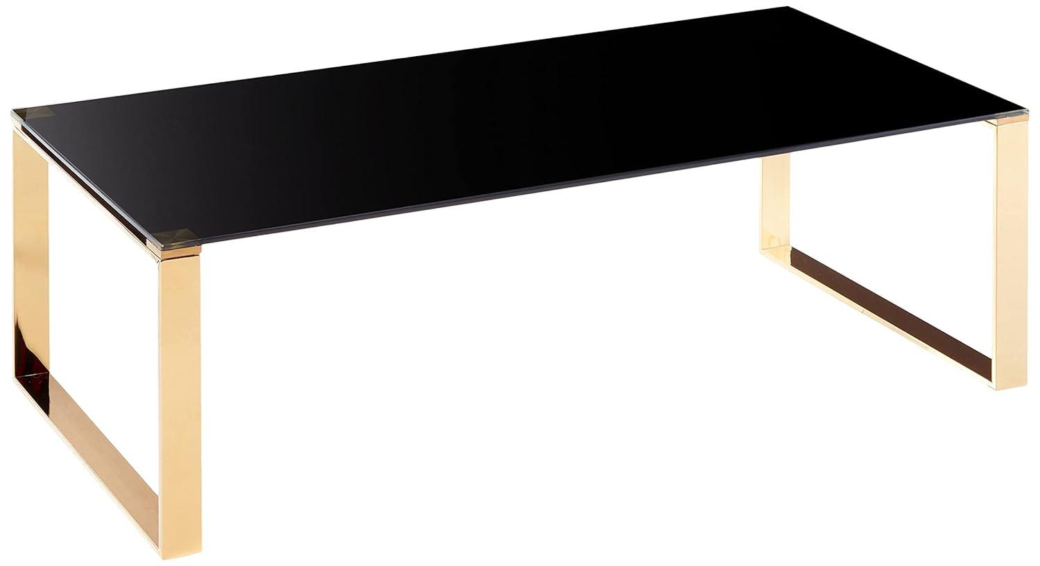 Orren Ellis Mitre Glass Top Coffee Table