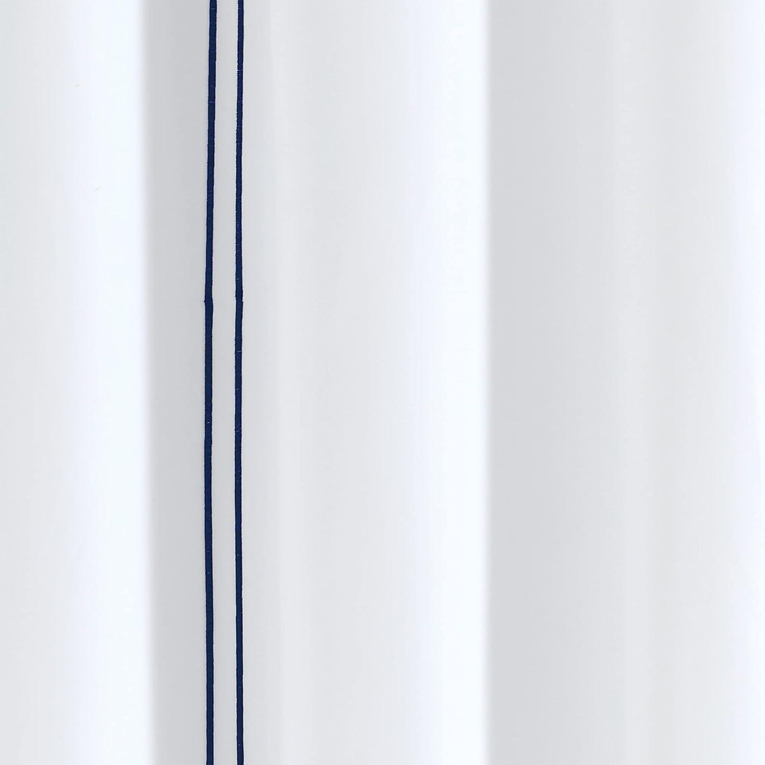 Lush Decor Geometric Shower Curtain