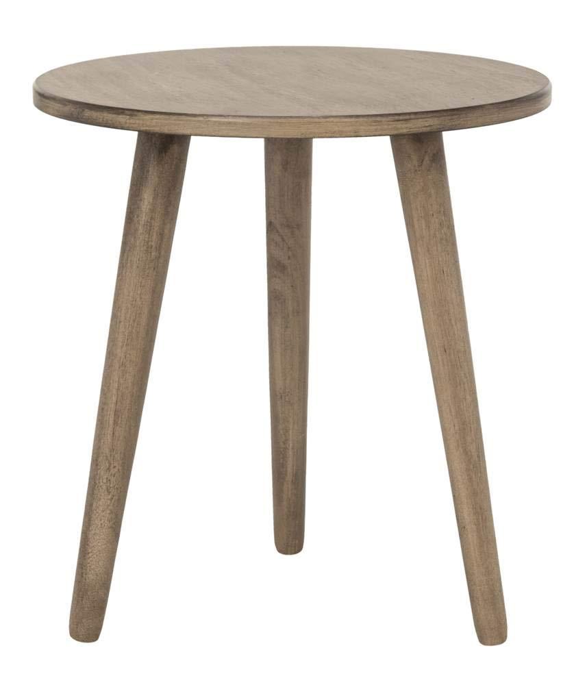 Orion Round Accent Table - ACC5700B - Light Brown - Safavieh