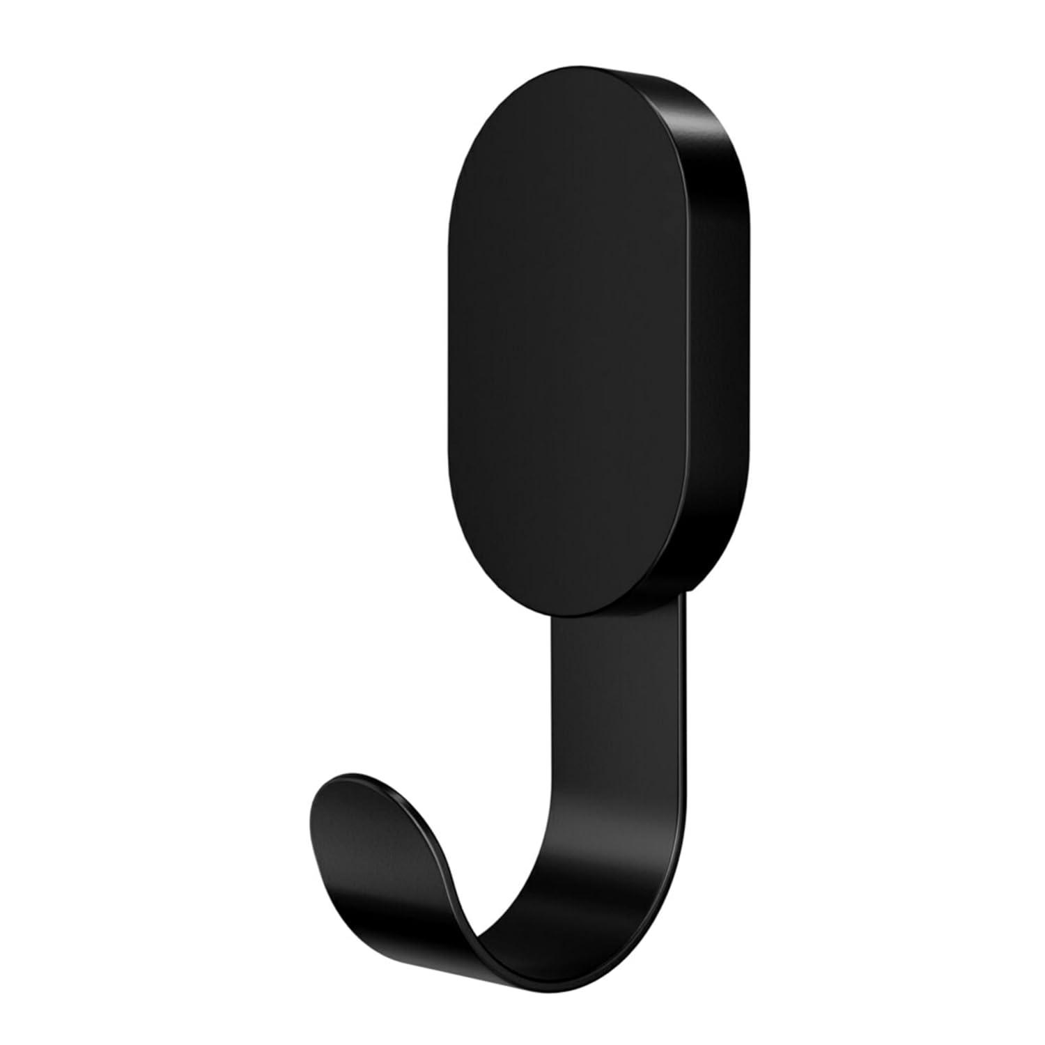 3M CLAW 25 lb. 2 Drywall Black Hooks & 2 Extra Picture Hangers, Heavyweight Hanging Solution for Backpacks, Jackets, Pictures and Room Decor, Cute Wall Hooks - 4 Pack