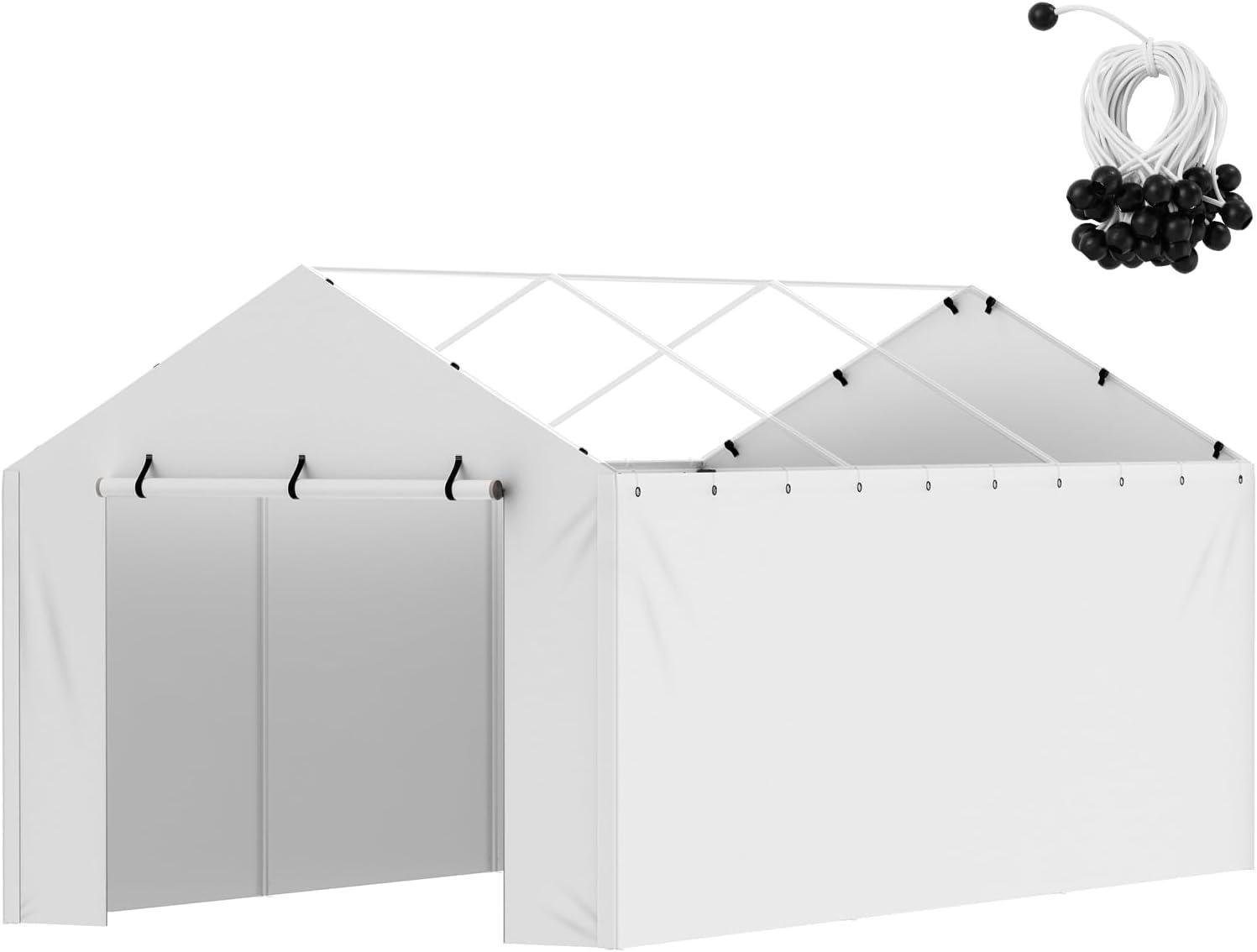 VEVOR 10 Ft. W x 20 Ft. D Garage