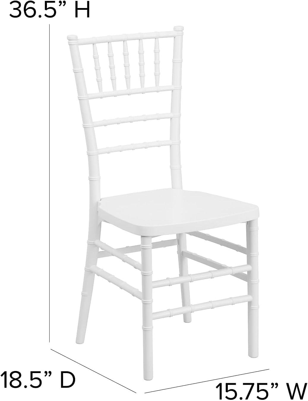 Emma Premium Series Resin Stacking Chiavari Chair