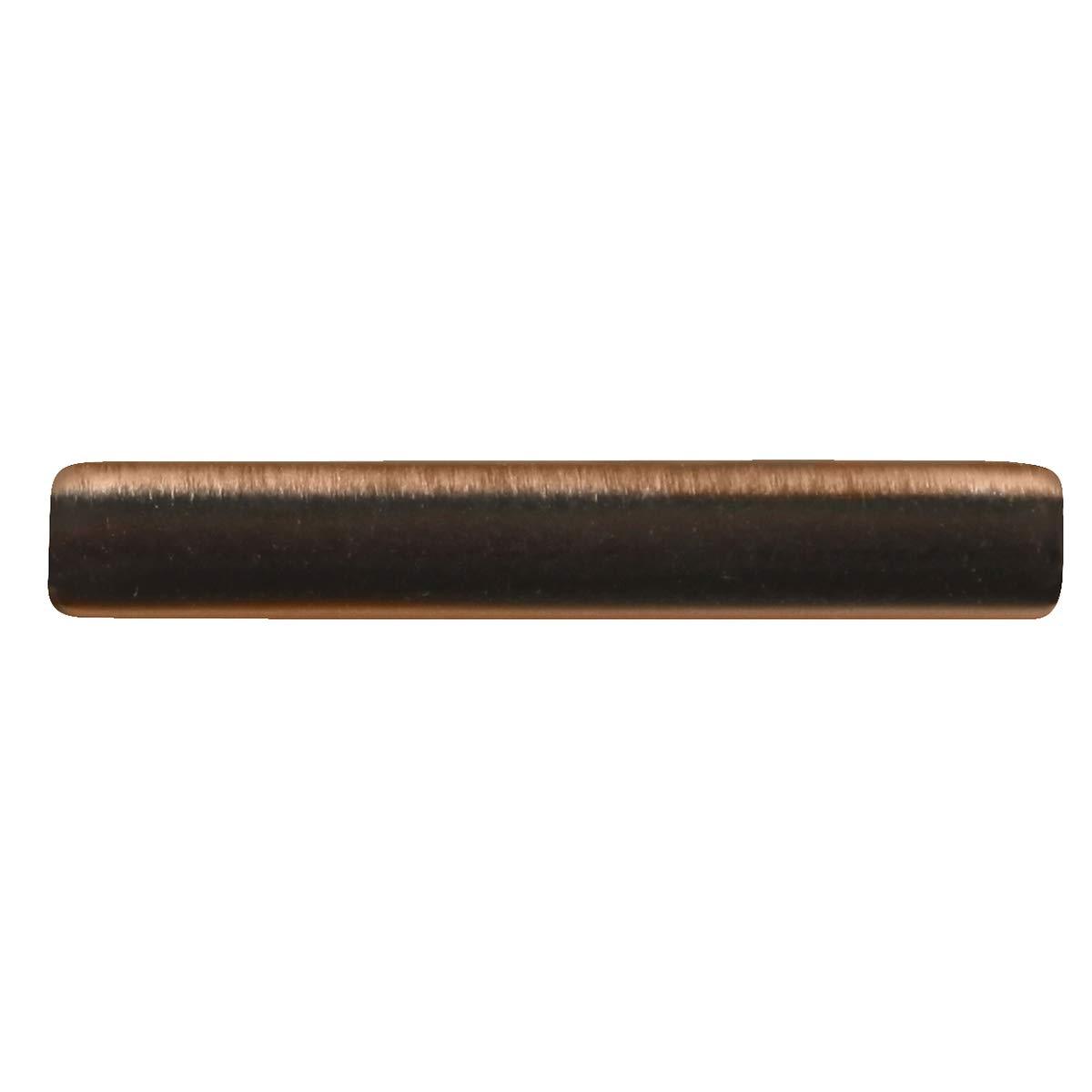 Hickory Hardware 1 Pack Solid Core Kitchen Cabinet Pulls, Luxury Cabinet Handles, Hardware for Doors & Dresser Drawers, 1 Inch Hole Center, Oil-Rubbed Bronze Highlighted, Rockford Collection