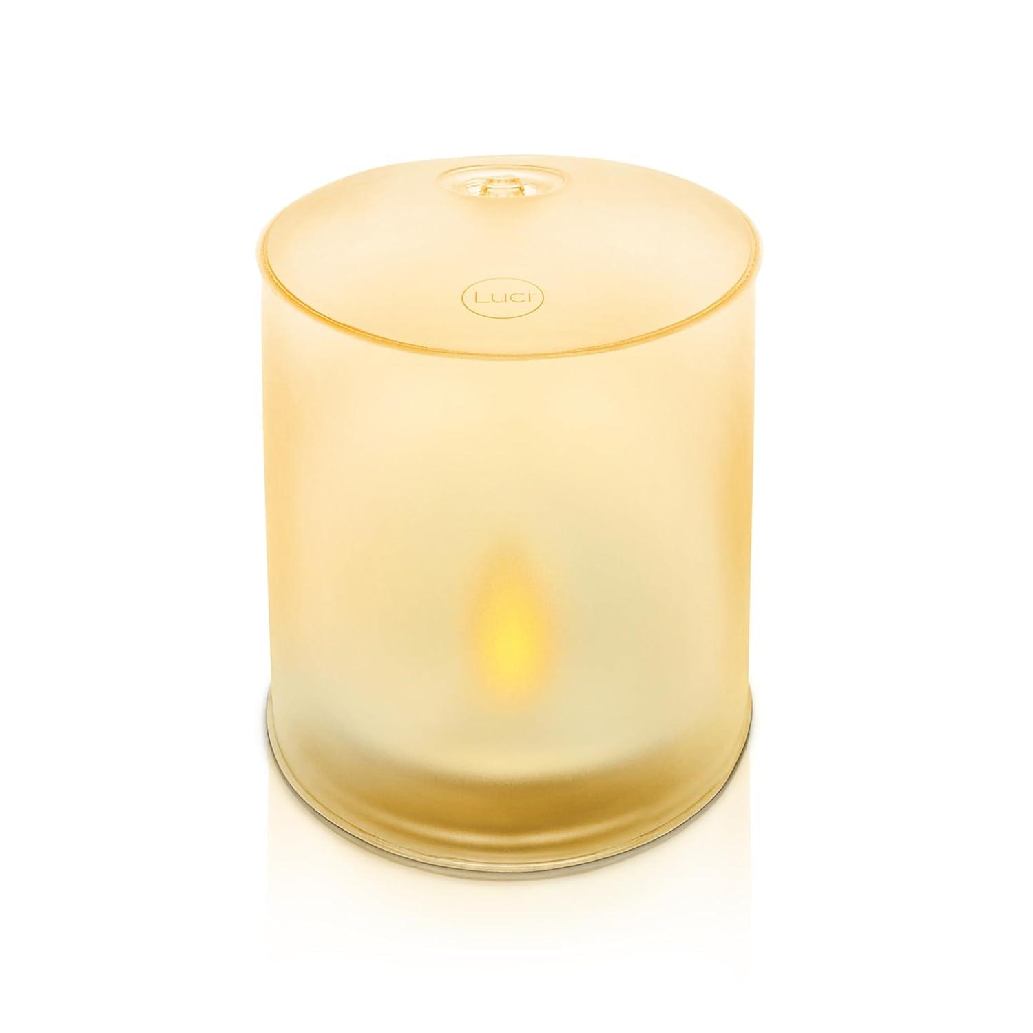 MPOWERD Luci Candle Solar Inflatable Rechargeable Flickering Flameless Waterproof Candle