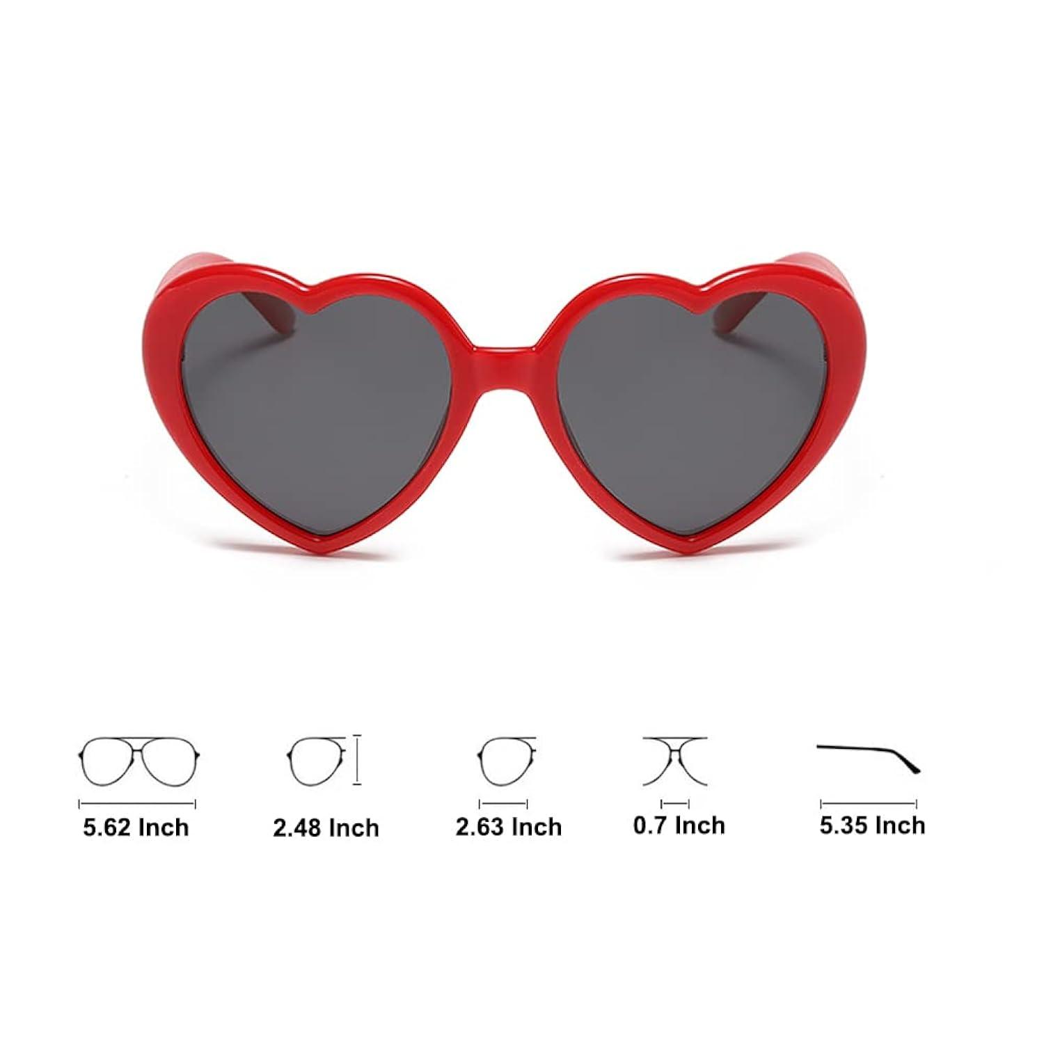 Ragstock Heart Eye Sunglasses