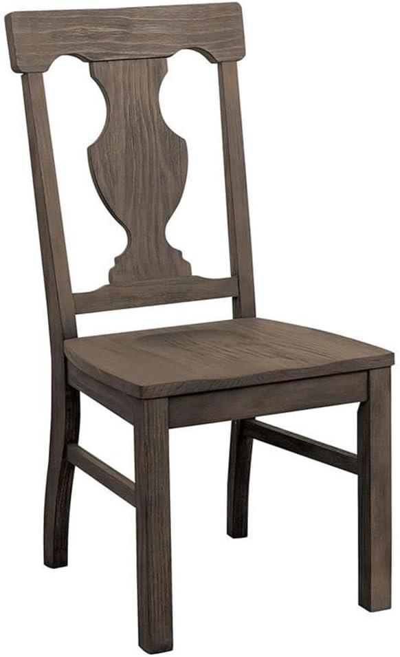 Toulon Gray Wood Dining Side Chair Set