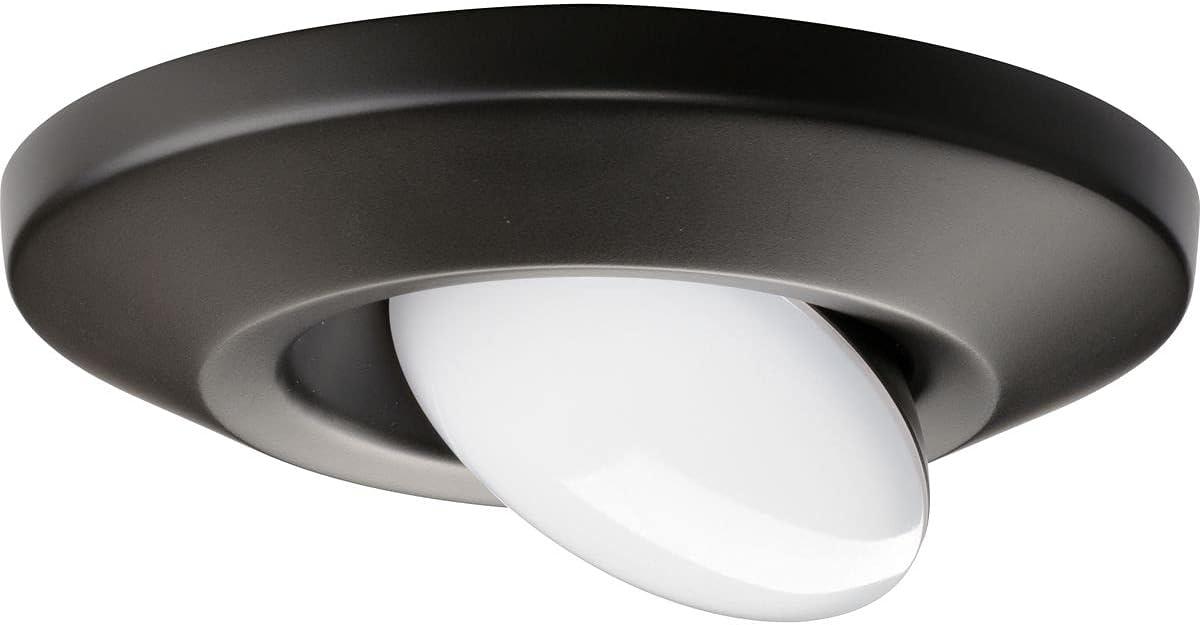 Progress Lighting, Intrinsic Collection, 1-Light, Surface Mount, Antique Bronze, Modern LED Downlight