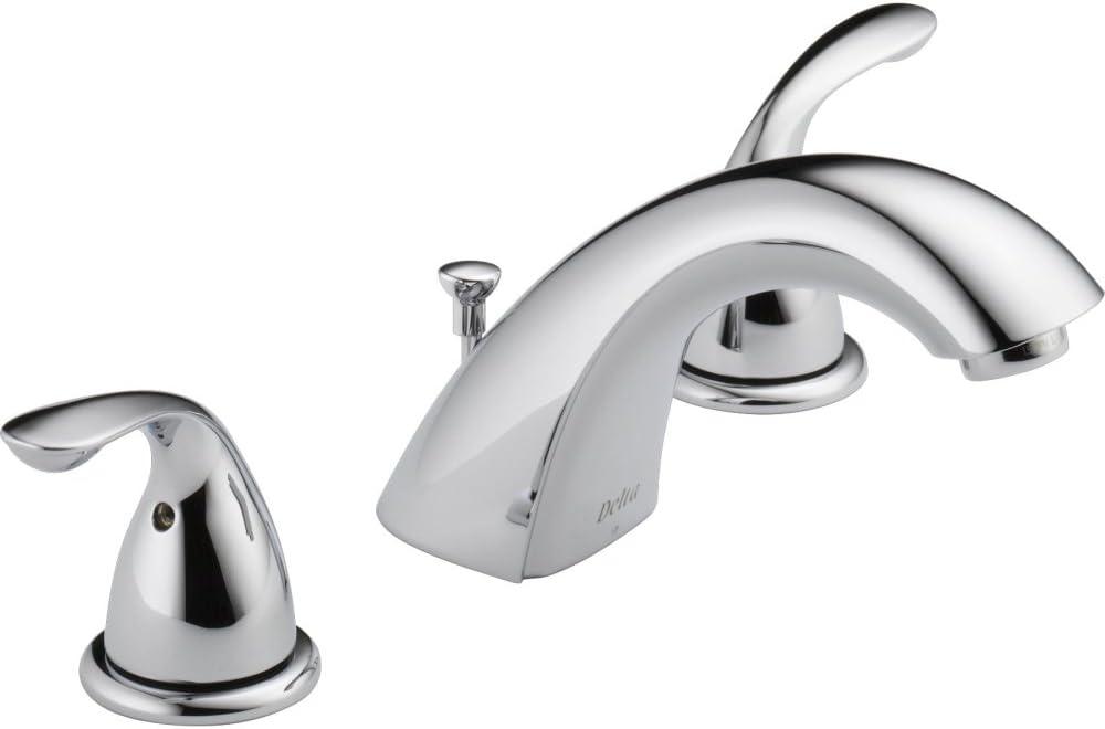 Classic Widespread Bathroom Faucet with Drain Assembly