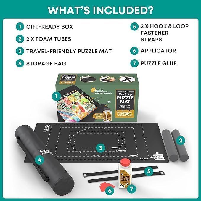 Puzelworx Puzzle Mat Roll Up