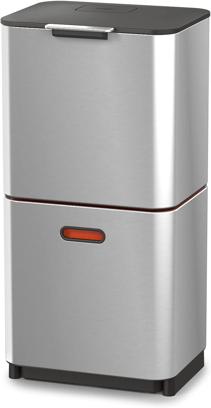 Joseph Joseph Totem Waste & Recycling Dual Kitchen Trash Can