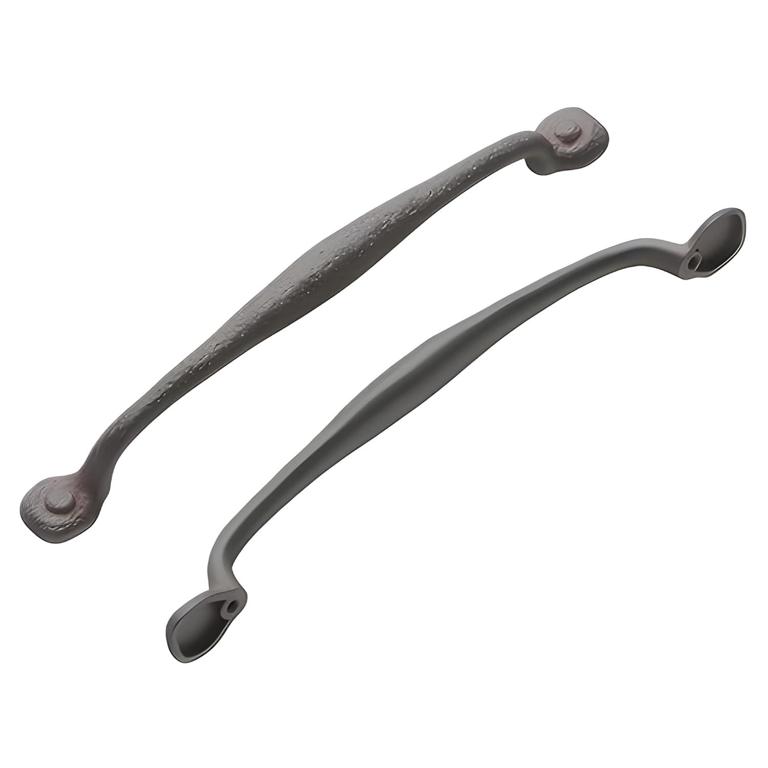 Refined Rustic Kitchen Cabinet Handles, Solid Core Drawer Pulls for Cabinet Doors
