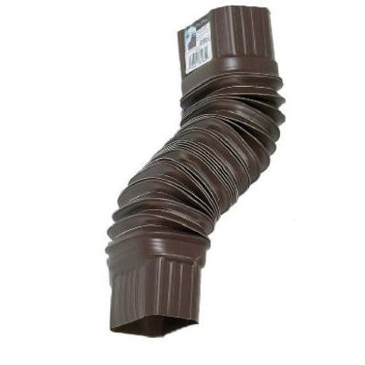 Amerimax 2'' x 3'' Flex-Elbow, Brown