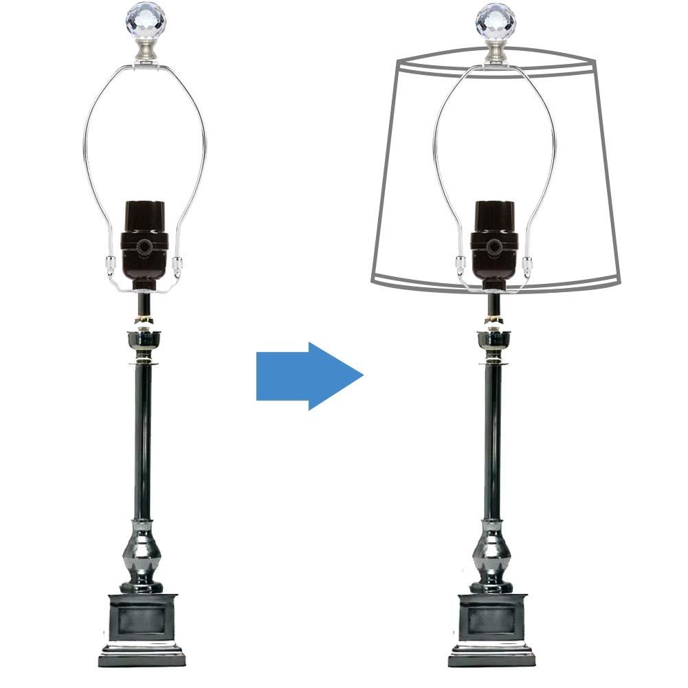 Eeristq 2pcs Lamp Shade Lamp Finial Caps Knob Lamp Decoration for Table Lamp Floor Light