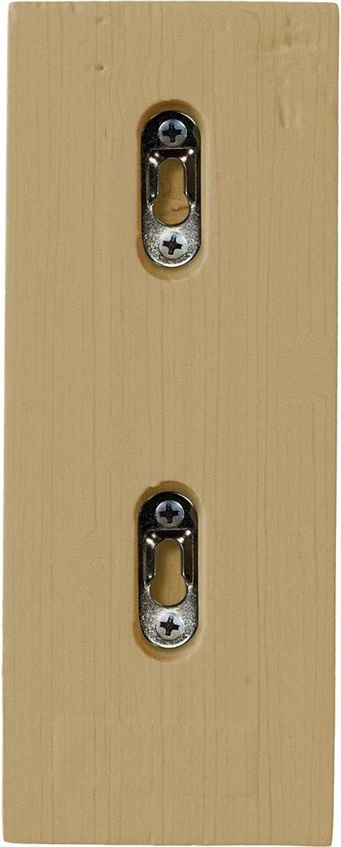 Ekena Millwork 4"W x 5"D x 10"H Diane Recessed Wood Corbel, Alder