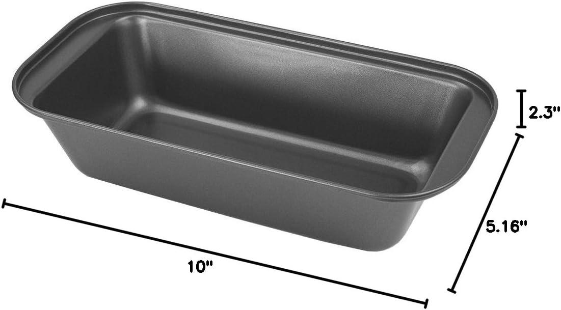 Non-Stick Steel Loaf Pan with Rounded Corners