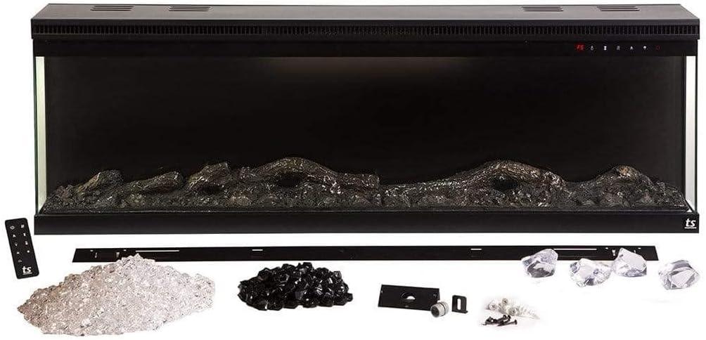 Sideline Infinity 3 Sided Smart Electric Fireplace