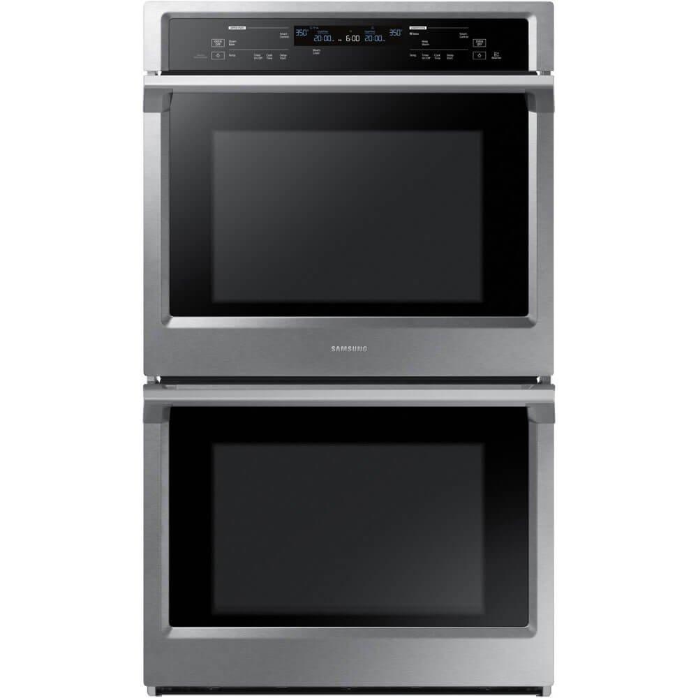Samsung NV51K6650DS 30 inch Stainless Smart Double Wall Oven with Steam Cook