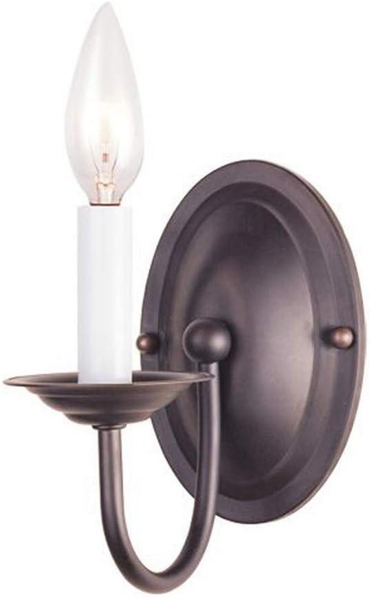 Livex Lighting Home Basics 1 - Light Wall Light in  Bronze