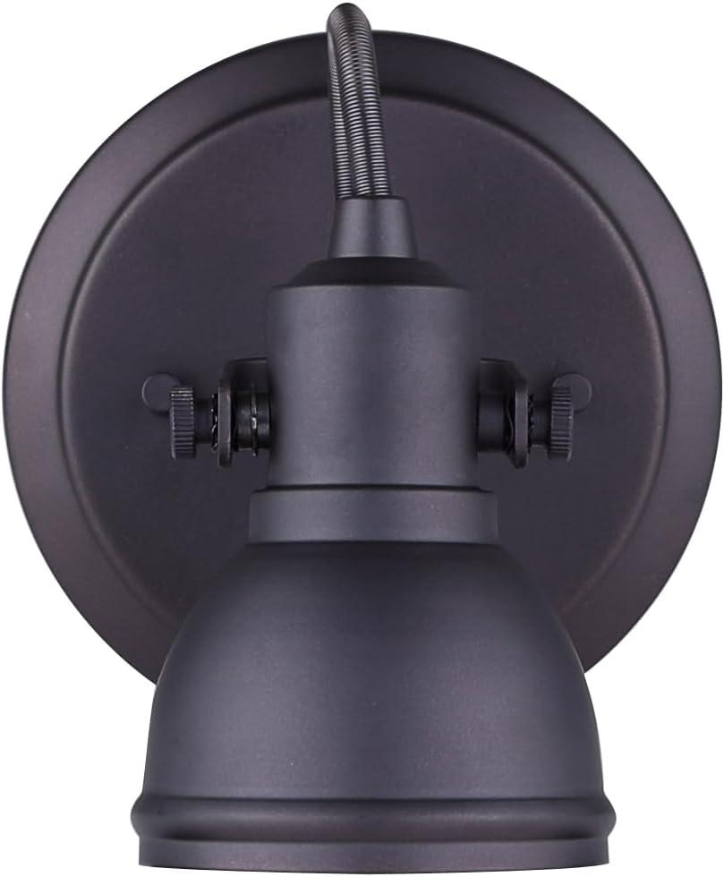 CANARM ICW622A01ORB10 LTD Polo 1 Light Ceiling/Wall, Oil Rubbed Bronze with Adjustable Head , Oil-rubbed Bronze