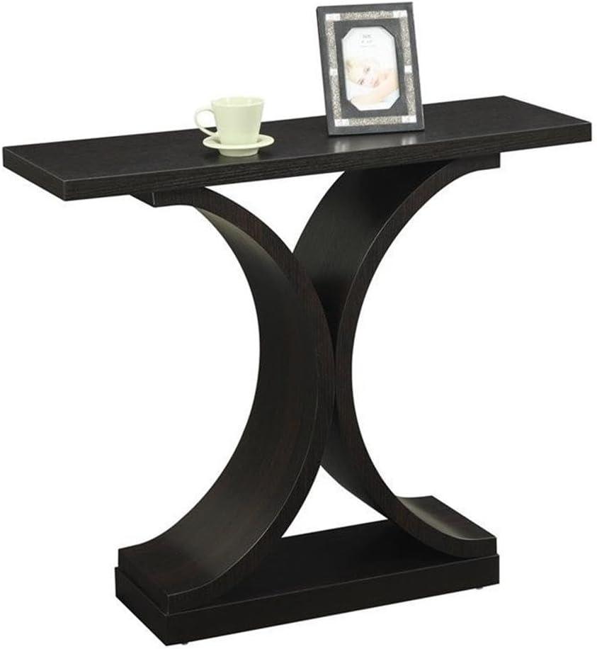 Newport Infinity Console Table, Espresso