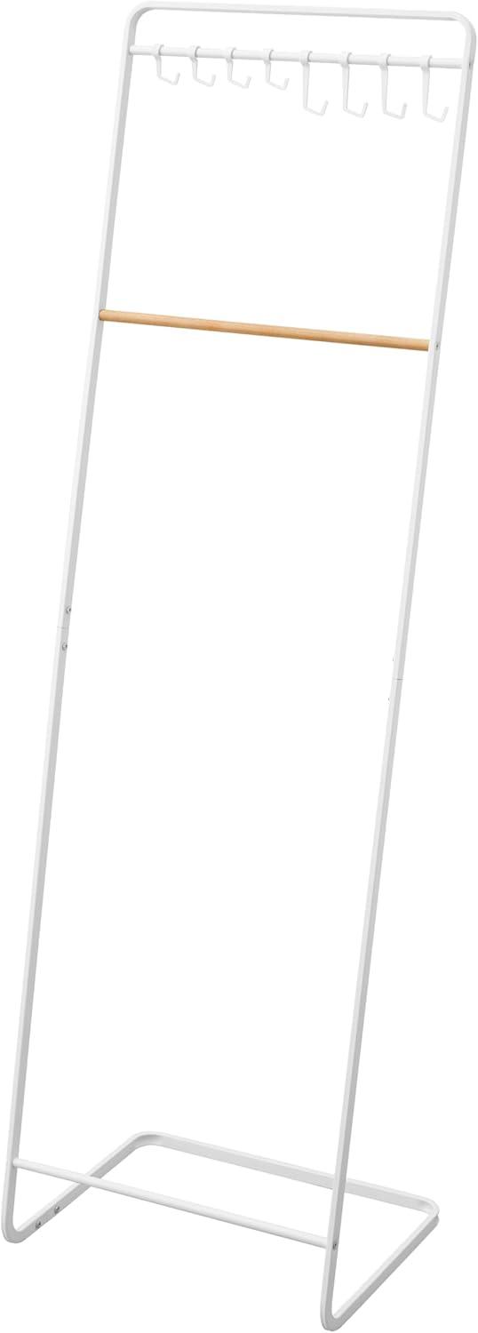 Yamazaki Home Steel 8 - Hook Freestanding Coat Rack