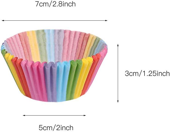 asjyhkr 100PCS Cake Blotting Paper Tray Nonstick Muffin Cases Molds Paper Cupcake Liners Cupcake Baking Cup Cupcake Paper Liner Standard Paper Cupcake Wrapper