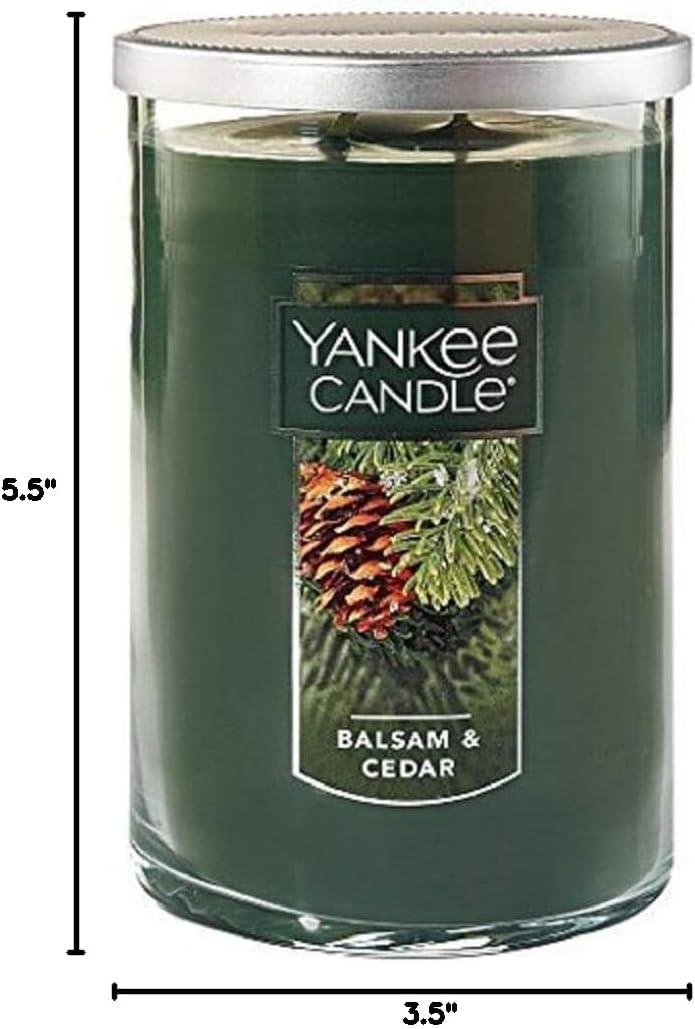 Yankee Candle Balsam and Cedar 1121422 Large Tumbler 22 oz Candle