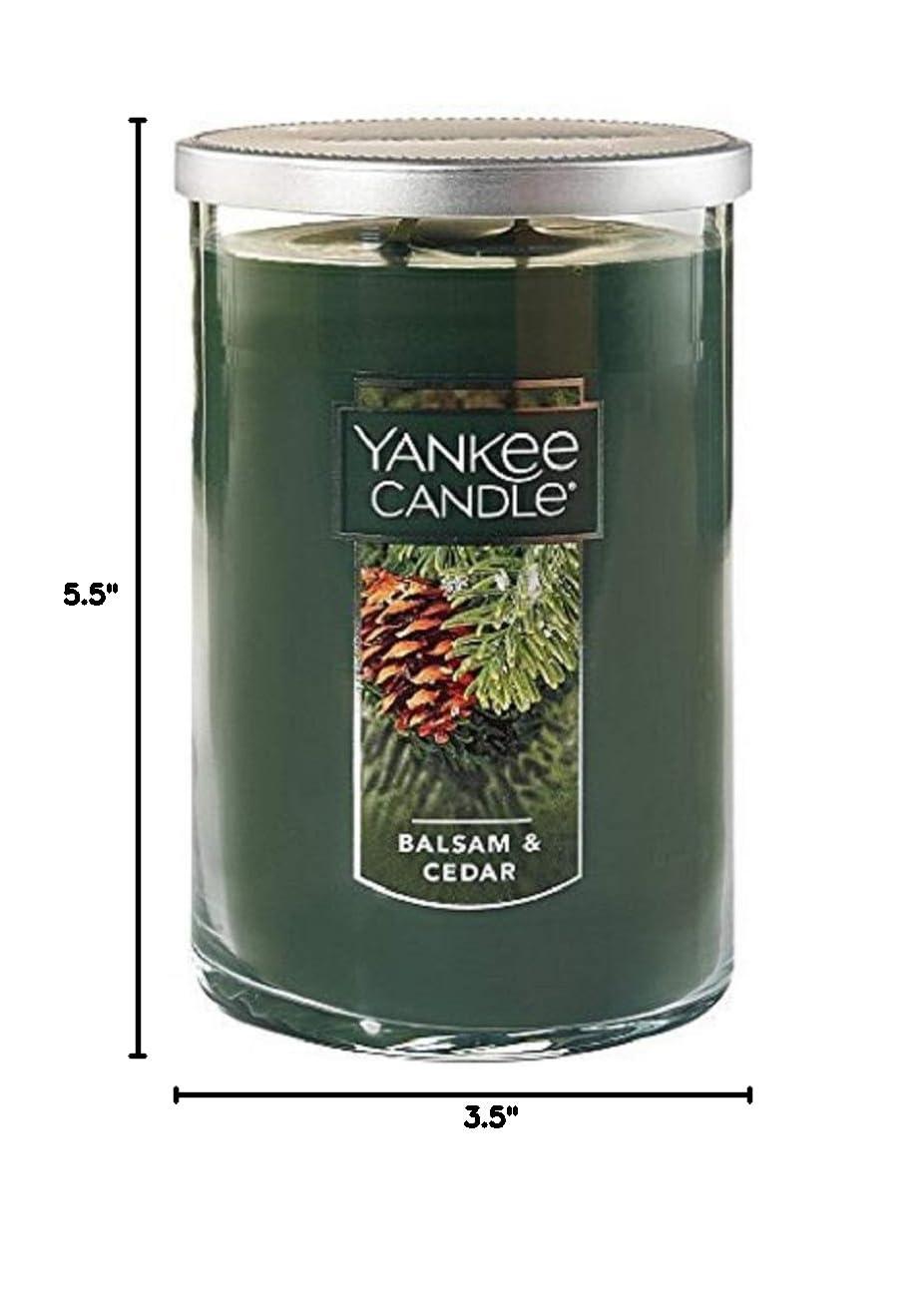 Yankee Candle Balsam and Cedar 1121422 Large Tumbler 22 oz Candle