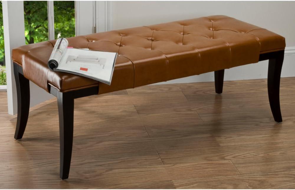 Tyler Bench - Saddle - Safavieh