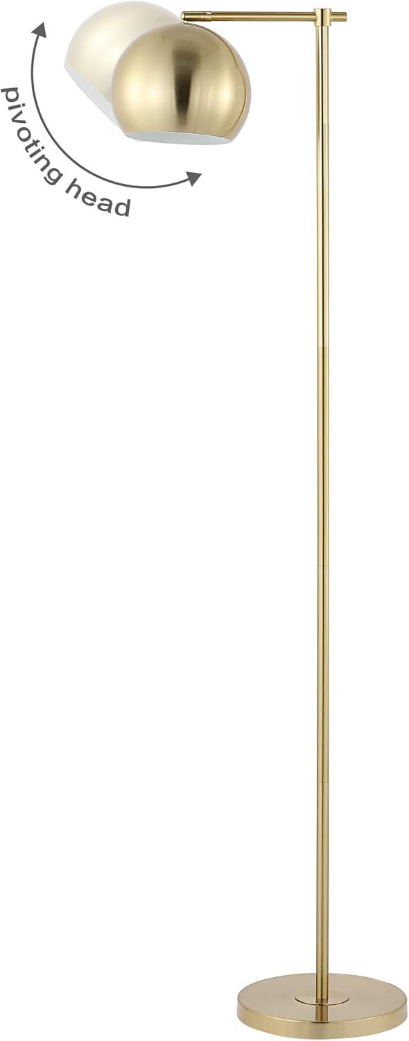 Jonathan Y Lighting Jyl3088 Eva 59" Tall Led Novelty Floor Lamp - Gold