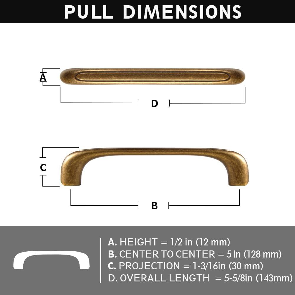 5'' Center Bar/Handle Pull Multipack