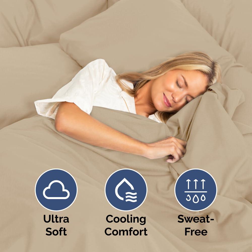 Hotel Quality 100% Cotton Fitted Sheet 18" - 24" Inch Extra Deep Pocket