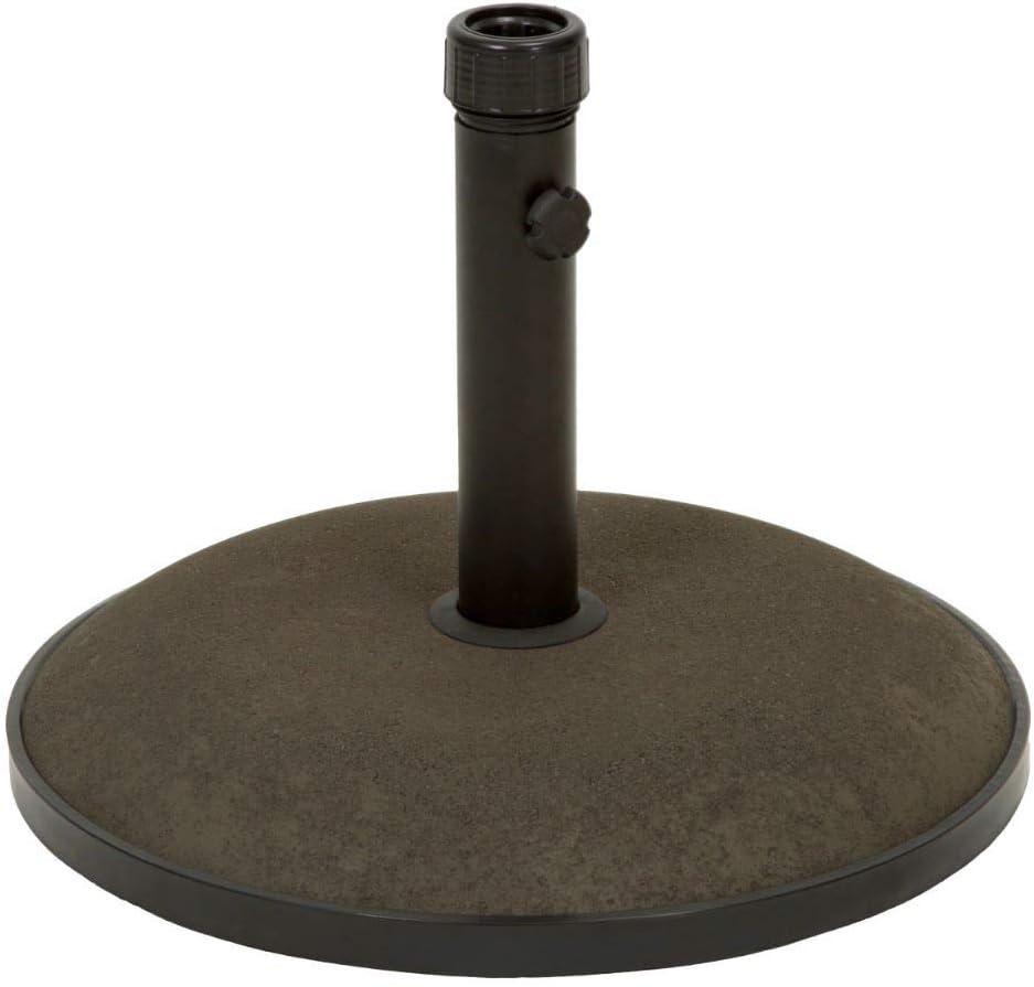 55 Pound Patio Umbrella Base - Brown - Christopher Knight Home: Secure & Weather-Resistant