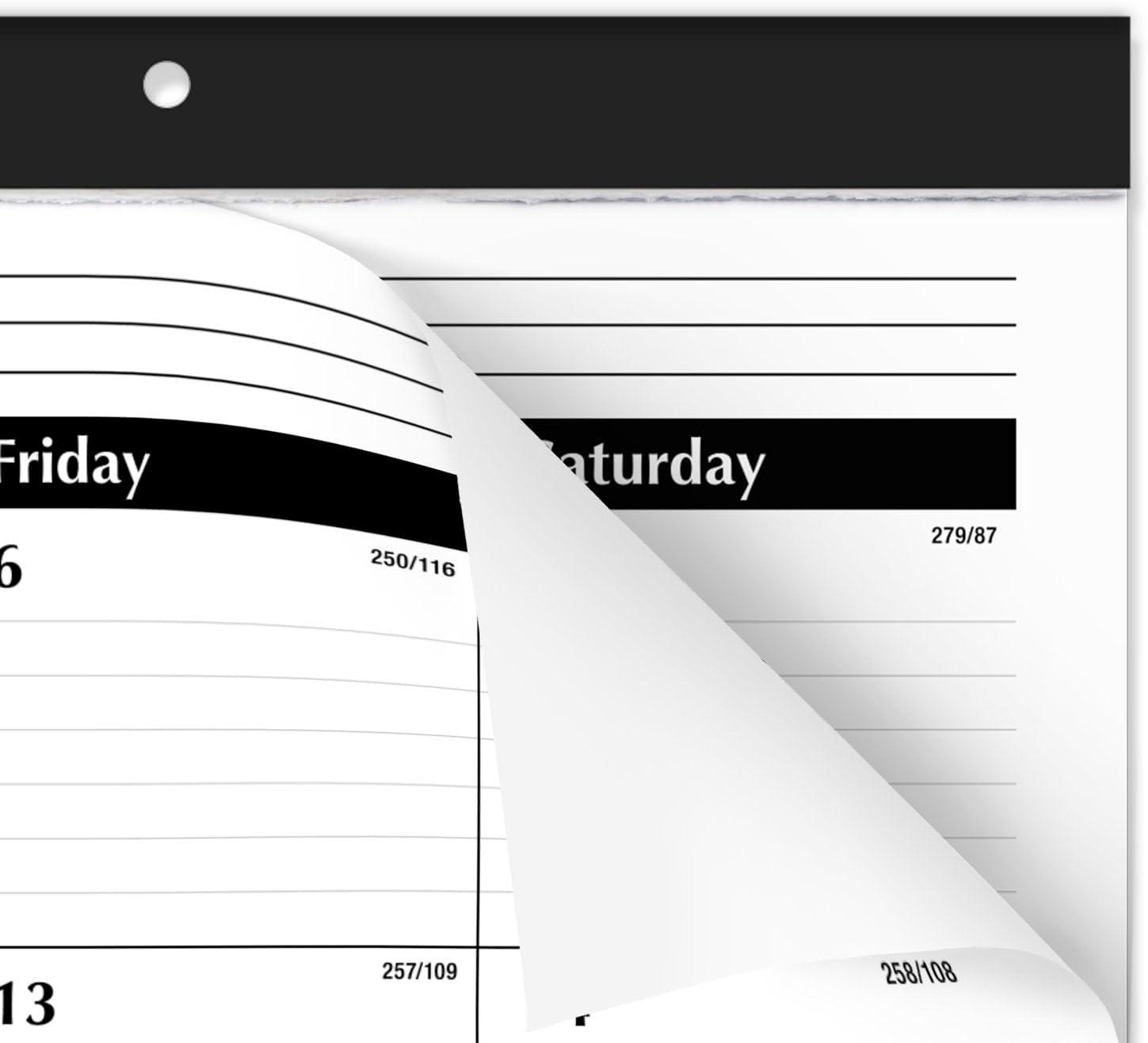 AT-A-GLANCE Academic 2024-2025 Monthly Desk Pad Calendar Standard 21 34 x 17 -