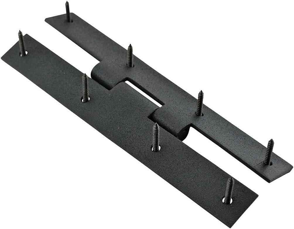 7" H x 2.25" W Surface Mount Pair Door Hinges