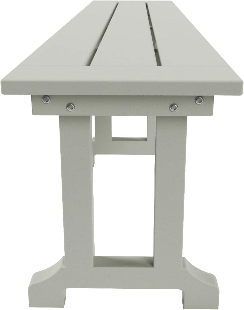 WestinTrends  Outdoor Patio Dining Bench, Sand